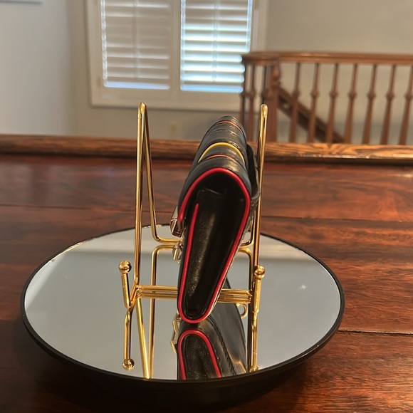 🏆MICHAEL KORS Whitney Small Rainbow Quilted Leather Chain Wallet - Picture 5 of 13